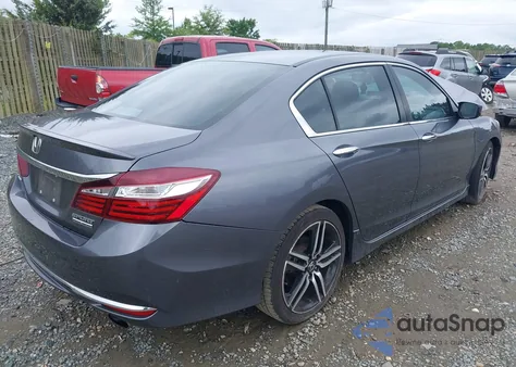 2017 Honda Accord Sport Se из США, поврежденный, VIN 1HGCR2F18HA170967